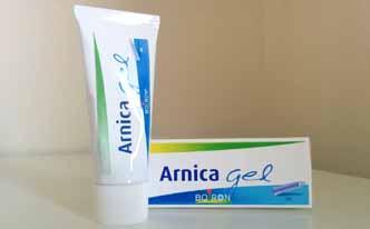 Arnica Gel, un producto ideal para refrescar la piel tras sufrir golpes