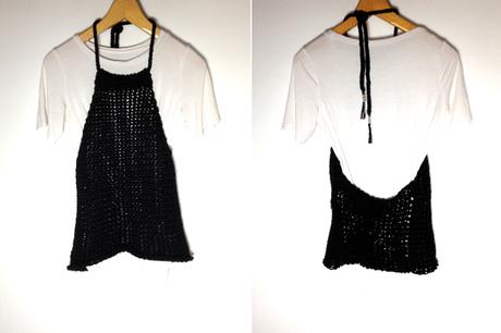 Tutorial top sin mangas en telar