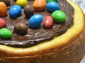 Cheesecake mantequilla cacahuete m&amp;m's