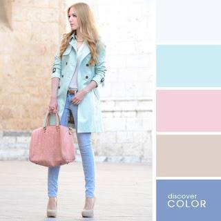 15 vestuarios con paleta de colores