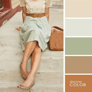15 vestuarios con paleta de colores