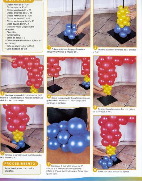 Decorando con Globos