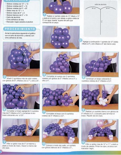 Decorando con Globos