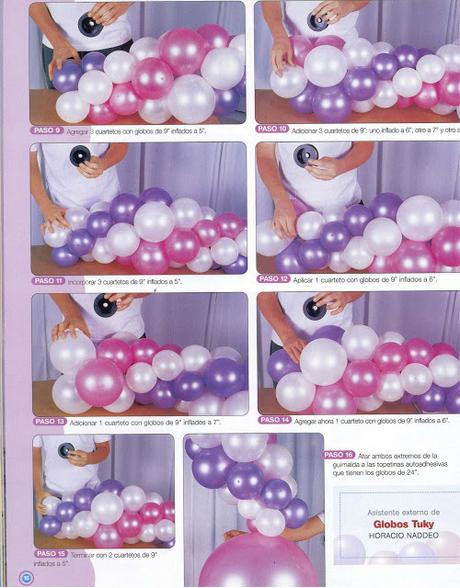 Decorando con Globos