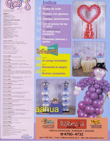 Decorando con Globos