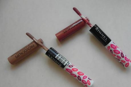 Provocalips de Rimmel: Laaaaaarga duración, y tonos preciosos.