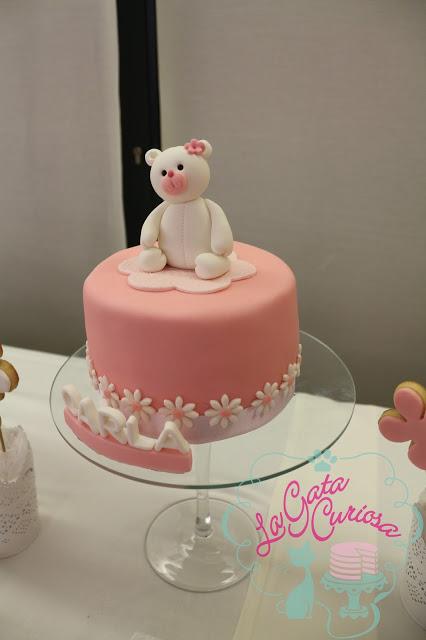 MESA DULCE PARA EL BAUTIZO DE CARLA