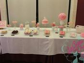 Mesa dulce para bautizo carla