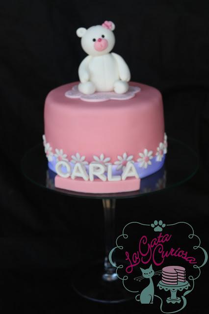 MESA DULCE PARA EL BAUTIZO DE CARLA