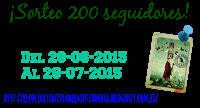 ¡Sorteo 200 seguidores!