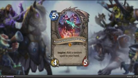 Un gran Torneo sera la increible nueva expasion de HearthStone