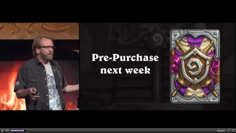 Un gran Torneo sera la increible nueva expasion de HearthStone
