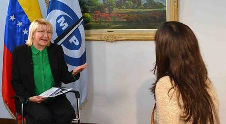 La fiscal general de la República, Luisa Ortega Díaz