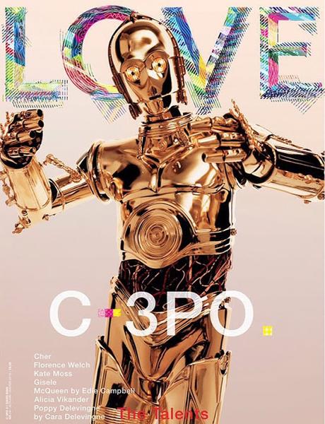 Cher, Kate Moss, Alicia Vikander, Poppy Delevingne portada de Love Magazine