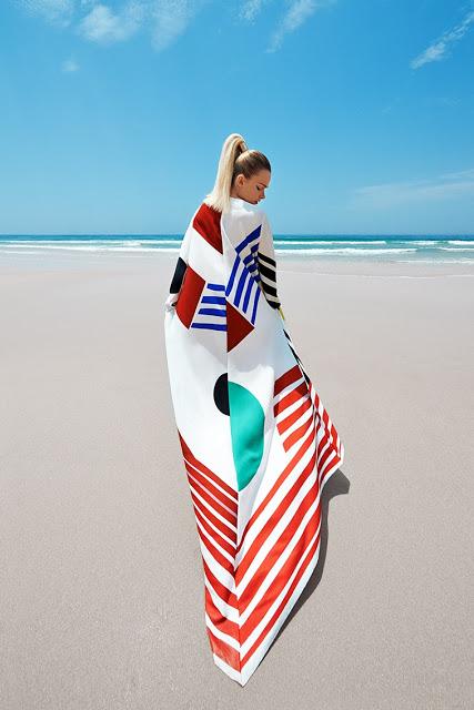 Karolina Mrozkova luce estampados para ELLE Rep. Checa