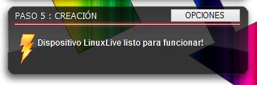 Crear un Live USB de Linux con Linux Live USB Creator