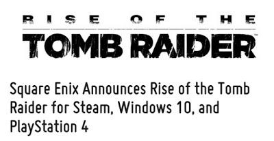 Confirmado Rise of the Tomb Raider para PC y PlayStation 4