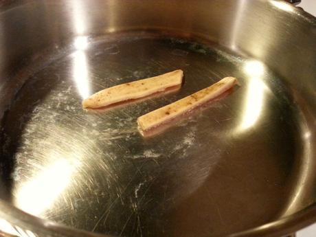 Receta de pasta con carne y setas – Macarrones con panceta y setas boletus – Penne rigate con pancetta e porcini macarronespanceta1