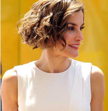 Dña. Letizia en Italia como una estrella de cine