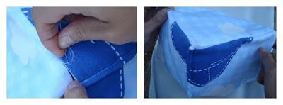 Cómo hacer una casita de tela