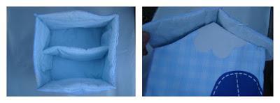 Cómo hacer una casita de tela