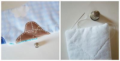 Cómo hacer una casita de tela