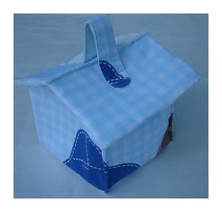 Cómo hacer una casita de tela