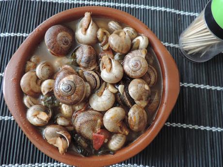 RECETA DE CARACOLES EN SALSA COMO LOS HACIA MI MADRE