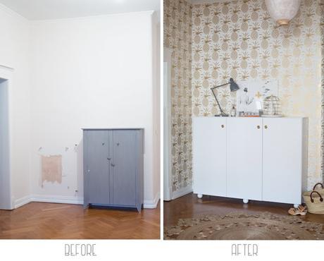 DECO: El antes y después de un recibidor ll DECO: El antes y después de un recibidor ll