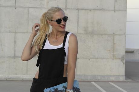 BLACK DUNGAREE BLACK DUNGAREE