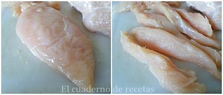 Pollo al Limón { Estilo Chino }