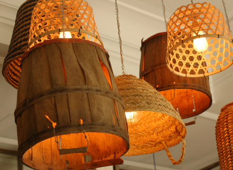 detalle lampara mini style