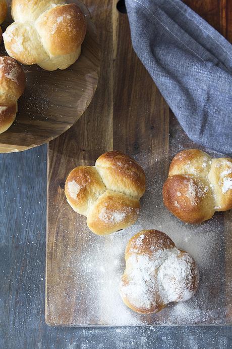 Pancitos dulces para el desayuno