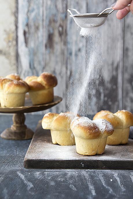 Pancitos dulces para el desayuno