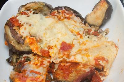 Pastel de berenjenas e higos