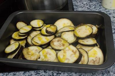 Pastel de berenjenas e higos