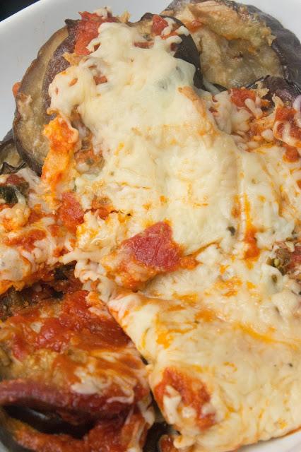 Pastel de berenjenas e higos