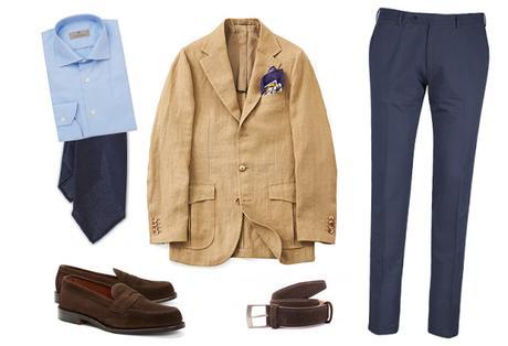 Viste de traje, viste informal.