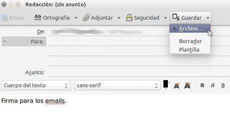 Como añadir una firma con imagen a los emails en Thunderbird