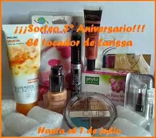 GANADORA DEL SORTEO 3º ANIVERSARIO