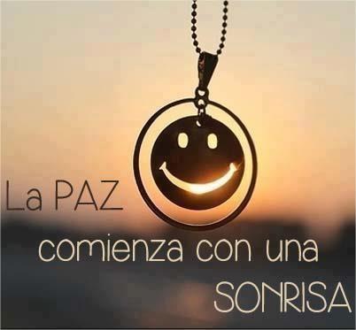 Una Sonrisa es el comienzo de la Paz