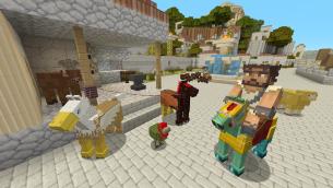 Minecraft se actualiza a la 1.18 y lanza un pack de mitología griega