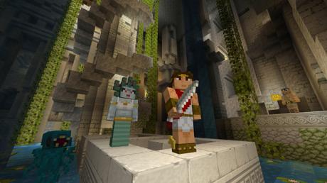 Minecraft se actualiza a la 1.18 y lanza un pack de mitología griega