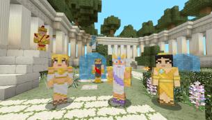 Minecraft se actualiza a la 1.18 y lanza un pack de mitología griega