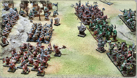 Legiones de Khorne(WFB) desembarcan en Warthrone of Saga