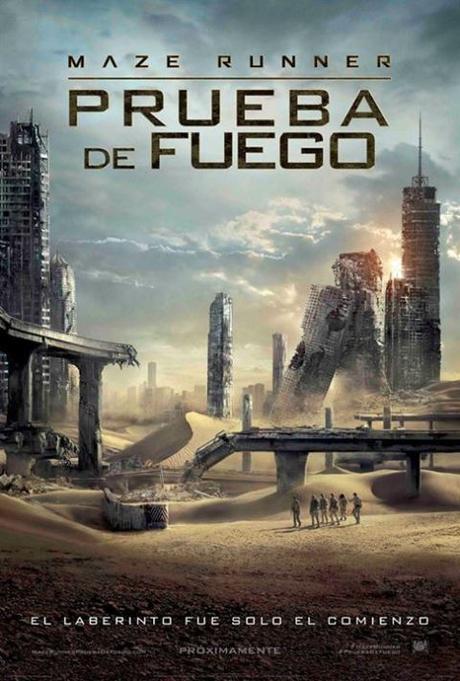 2do tráiler oficial y afiches de #MazeRunnerPruebaDeFuego