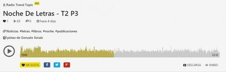 Noche de Letras 2.0, (con Ariel Hendler)