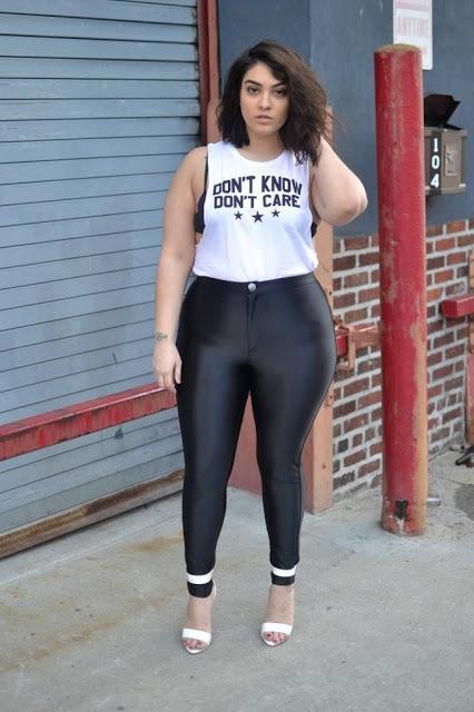 Leggins de cuero para gorditas - Paperblog