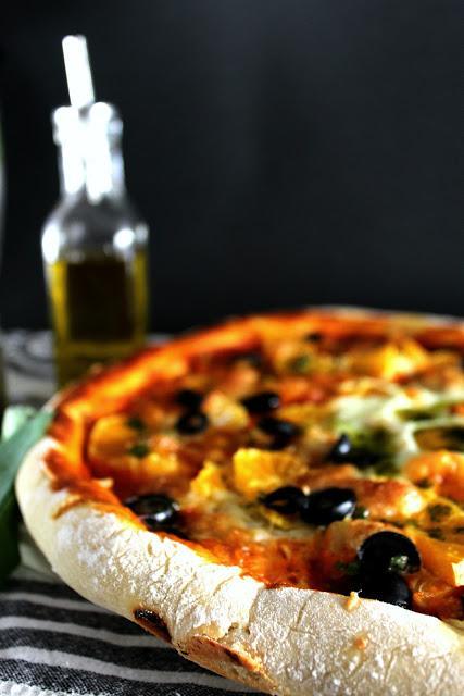 Pizza de remojón granadino