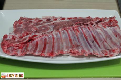 Churrasco de cordero en adobo casero y cocinado en la parrilla. Receta